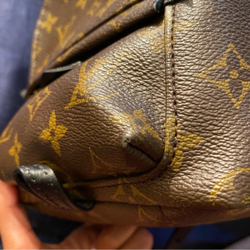 Louis Vuitton Palm Springs Backpack Mini Brown Canvas - Picture 7 of 15